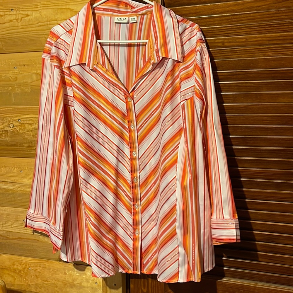 Cato button down 26/28W